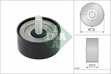 Parazīt-/Vadrullītis, Ķīļrievu siksna Schaeffler INA 532 1001 10 1