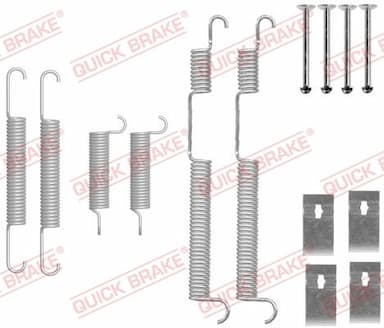 Piederumu komplekts, Bremžu loki QUICK BRAKE 105-0844 1