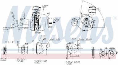 Kompresors, Turbopūte NISSENS 93136 6