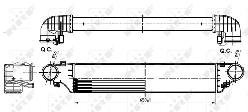 Starpdzesētājs NRF 30164A 1