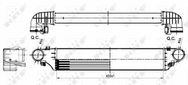 Starpdzesētājs NRF 30164A 1