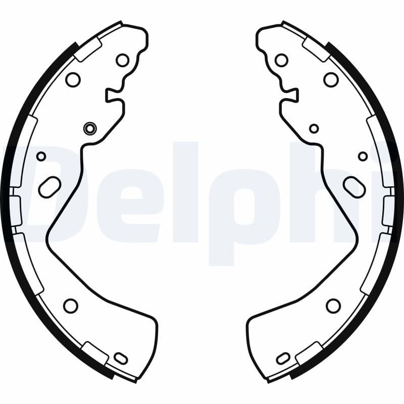 Bremžu loku komplekts DELPHI LS2143 1
