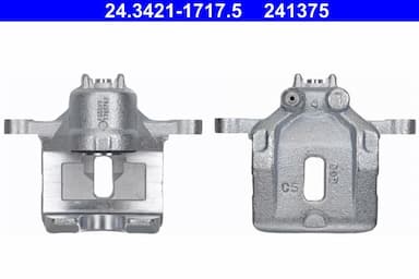 Bremžu suports ATE 24.3421-1717.5 1