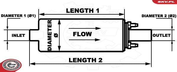 Degvielas sūknis ESEN SKV 02SKV285 1