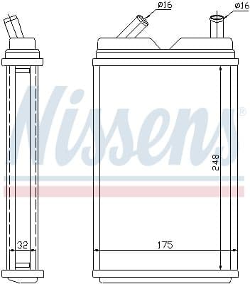 Siltummainis, Salona apsilde NISSENS 73624 6