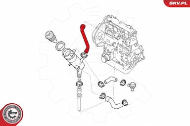 Eļļas šļūtene ESEN SKV 31SKV109 4