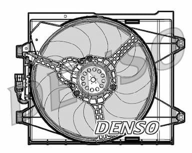 Ventilators, Motora dzesēšanas sistēma DENSO DER09046 1