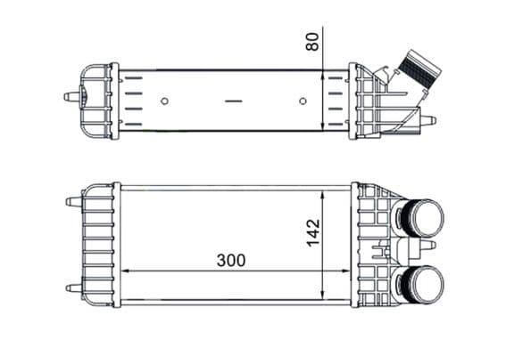 Starpdzesētājs MAHLE CI 210 000S 1