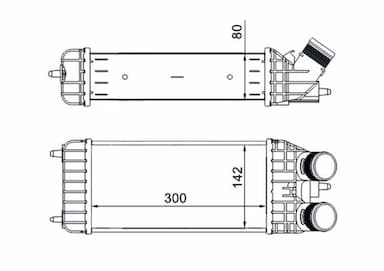 Starpdzesētājs MAHLE CI 210 000S 1