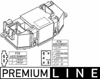 Regulators, Salona ventilators MAHLE ABR 56 000P 1