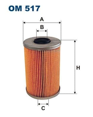 Eļļas filtrs FILTRON OM 517 1