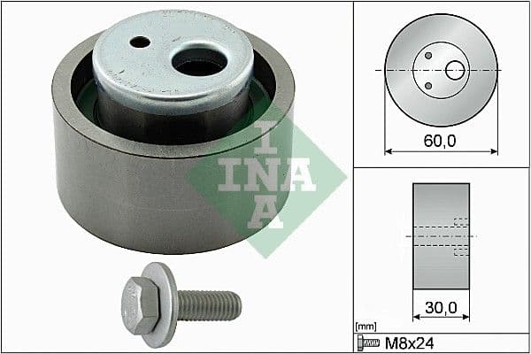 Spriegotājrullītis, Gāzu sadales mehānisma piedziņas siksna INA 531 0780 10 1