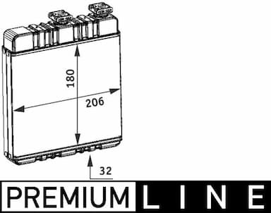 Siltummainis, Salona apsilde MAHLE AH 76 000P 1