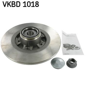 Bremžu diski SKF VKBD 1018 1