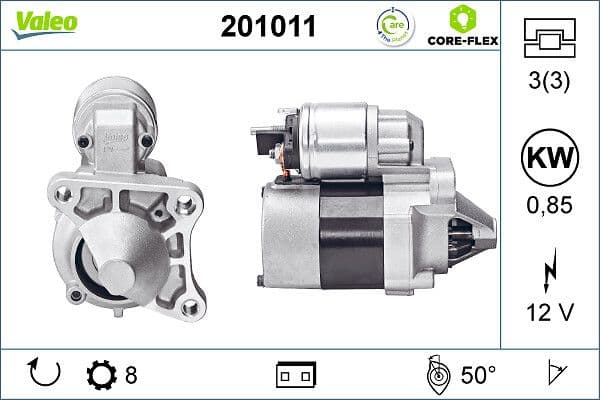 Starteris VALEO 201011 1