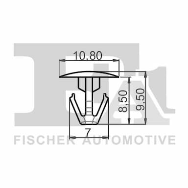 Moldings/aizsarguzlika FA1 79-40047.5 2