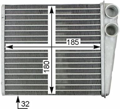 Siltummainis, Salona apsilde MAHLE AH 208 000S 2