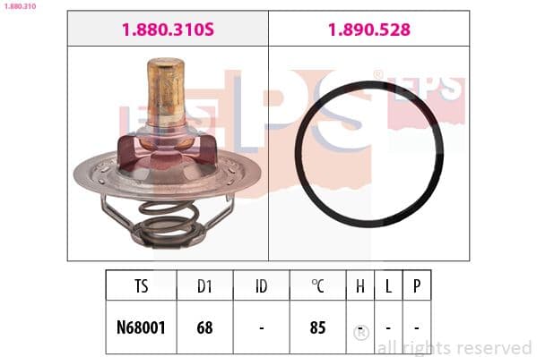 Termostats, Dzesēšanas šķidrums EPS 1.880.310 1