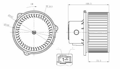 Salona ventilators NRF 34275 5