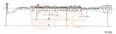 Akseleratora trose COFLE 10.086 1