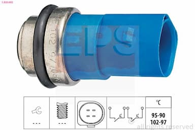 Termoslēdzis, Radiatora ventilators EPS 1.850.692 1