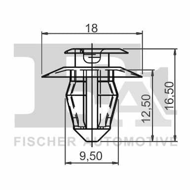 Moldings/aizsarguzlika FA1 11-40001.25 2