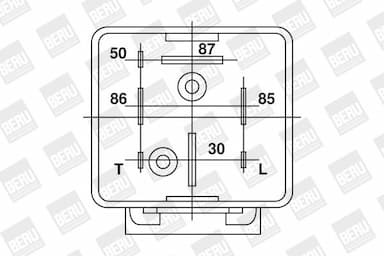 Relejs, Palaišanas iekārta BorgWarner (BERU) GR031 2