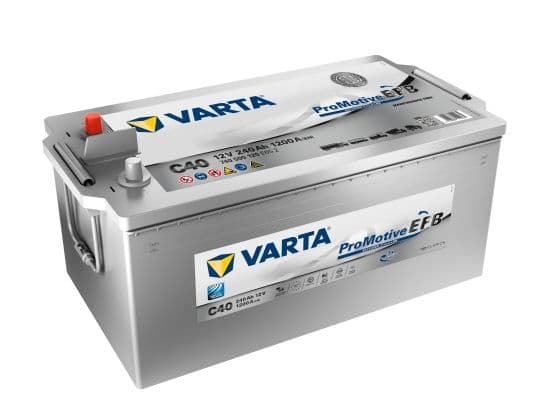 Startera akumulatoru baterija VARTA 740500120E652 1