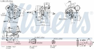 Kompresors, Turbopūte NISSENS 93070 6