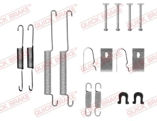 Piederumu komplekts, Bremžu loki QUICK BRAKE 105-0668 1