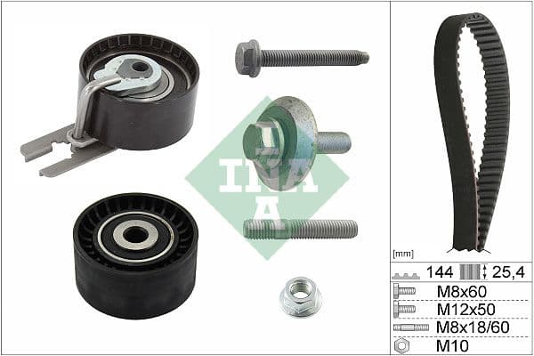 Zobsiksnas komplekts INA 530 0239 10 1