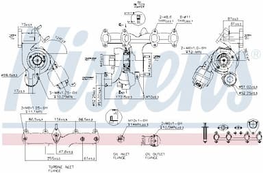 Kompresors, Turbopūte NISSENS 93267 7