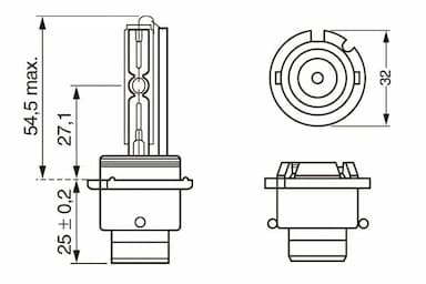 Kvēlspuldze BOSCH 1 987 302 904 6