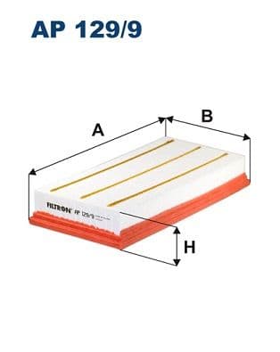 Gaisa filtrs FILTRON AP 129/9 1