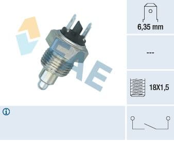 Slēdzis, Atpakaļgaitas signāla lukturis FAE 40970 1