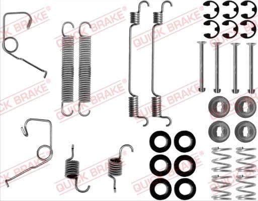 Piederumu komplekts, Bremžu loki QUICK BRAKE 105-0706 1