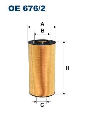 Eļļas filtrs FILTRON OE 676/2 1