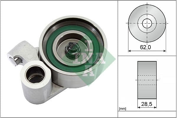 Spriegotājrullītis, Gāzu sadales mehānisma piedziņas siksna Schaeffler INA 531 0215 20 1