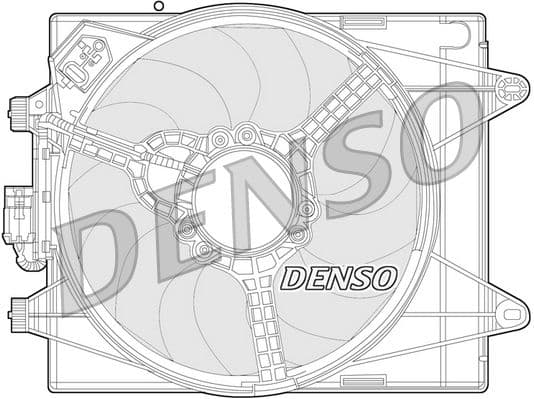 Ventilators, Motora dzesēšanas sistēma DENSO DER13005 1