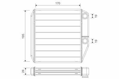 Siltummainis, Salona apsilde VALEO 811600 1