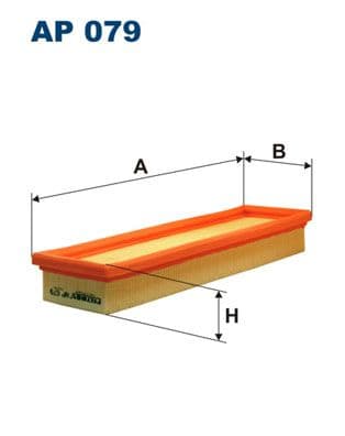 Gaisa filtrs FILTRON AP 079 1