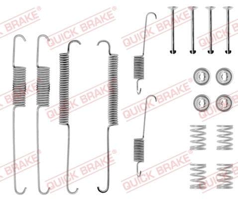 Piederumu komplekts, Bremžu loki QUICK BRAKE 105-0640 1