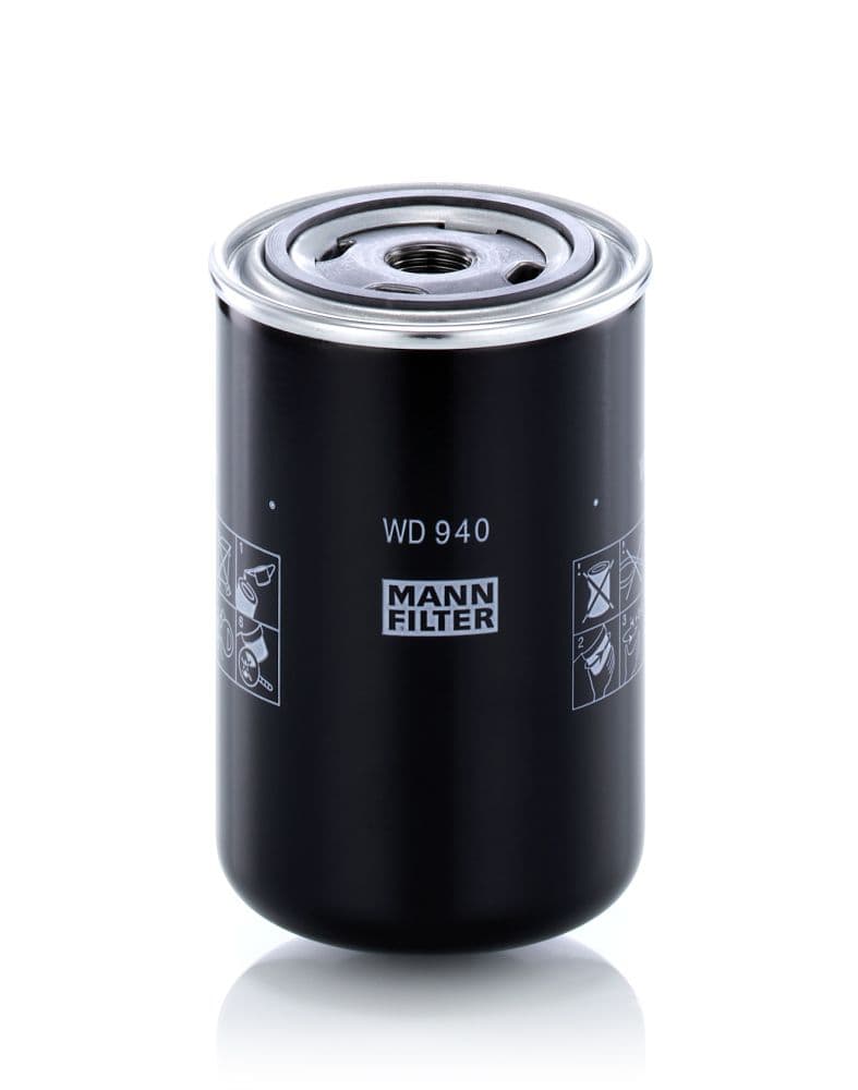 Eļļas filtrs MANN-FILTER WD 940 1