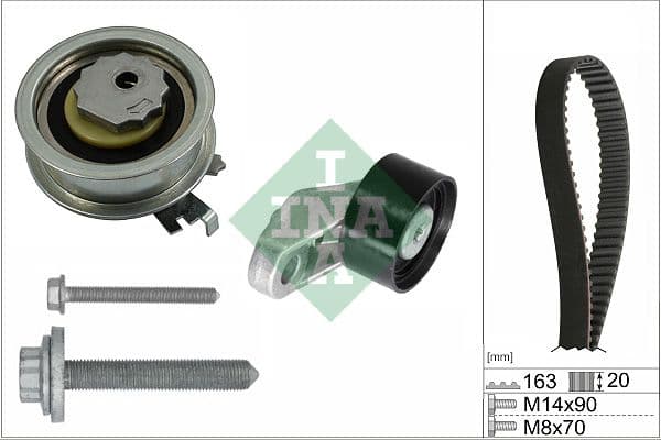 Zobsiksnas komplekts Schaeffler INA 530 0846 10 1