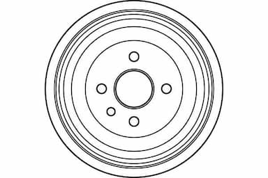 Bremžu trumulis TRW DB4002 2