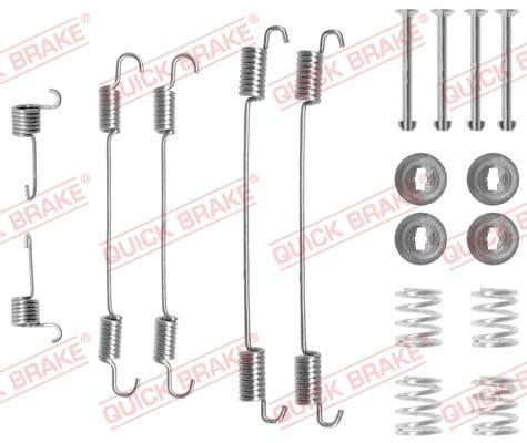 Piederumu komplekts, Bremžu loki QUICK BRAKE 105-0750 1