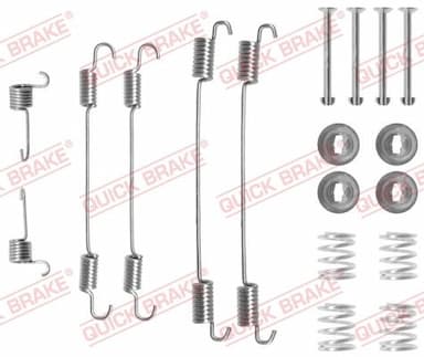 Piederumu komplekts, Bremžu loki QUICK BRAKE 105-0750 1