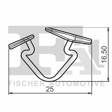 Moldings/aizsarguzlika FA1 55-10002.10 2