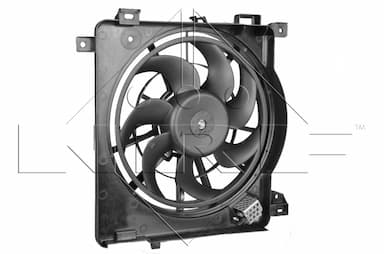 Ventilators, Motora dzesēšanas sistēma NRF 47622 2