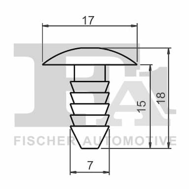 Moldings/aizsarguzlika FA1 33-10033.10 2